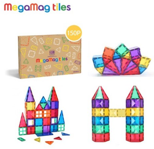 메가맥타일즈 레인보우 컬렉션 세트 150p